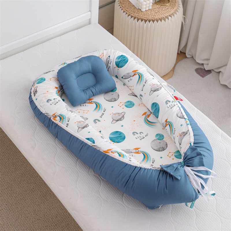 Dreamy Universe Portable Baby Recliner Nest Anti Pressure