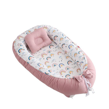 Pink Star Portable Baby Recliner Nest Anti Pressure