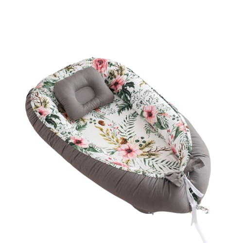 Rose Garden Portable Baby Recliner Nest Anti Pressure