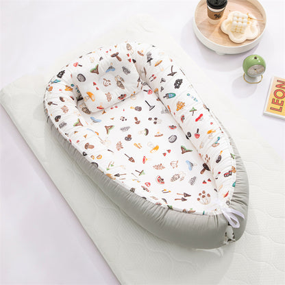 Mushroom Portable Baby Recliner Nest Anti Pressure